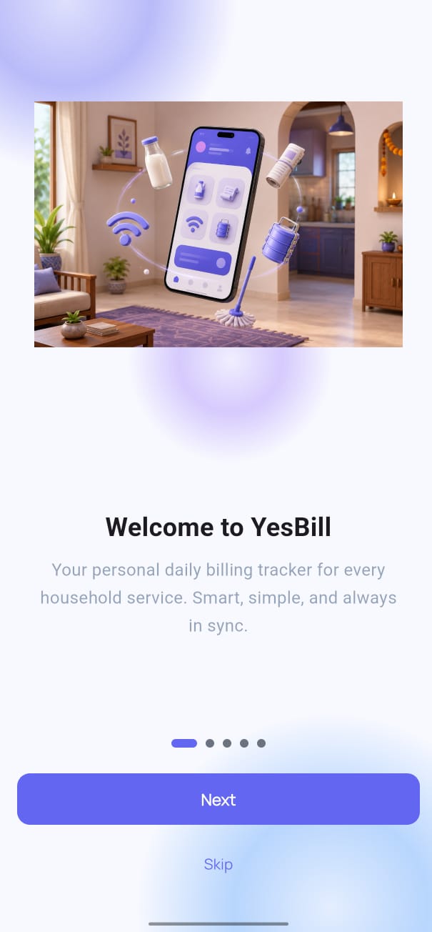 YesBill Mobile — Introduction